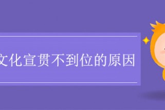 企業文化宣貫不到位的原因分析